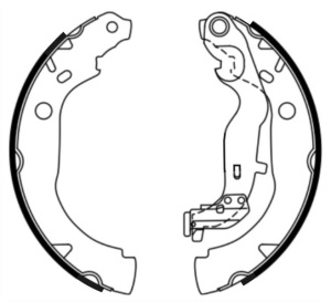 Sabot frana (4x4 numai) potrivit DS DS 3; DACIA DUSTER, DUSTER/SUV, LOGAN, LOGAN II, SANDERO; RENAULT ARKANA I, DUSTER, KAPTUR, THALIA III 0.9-2.0 06.10- - Img 2