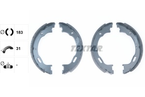 Sabot frana potrivit MERCEDES M (W163); CHRYSLER 300C; DODGE CHARGER; LANCIA THEMA 2.3-6.4 02.98- - Img 3