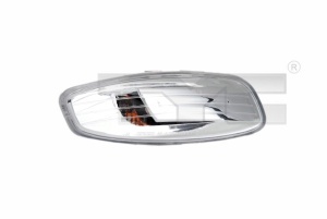 Semnalizator fata dreapta potrivit Citroen C3 II, C4 I, C5 II, DS3, DS4; Peugeot 207, 3008 I, 308 I, 5008 I 2004-2015 - transparent, WY5W, crom - Img 2