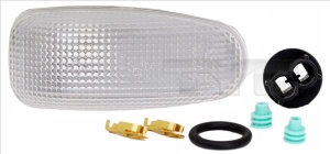 Semnalizator fata Dreapta/Stanga (transparent) potrivit MERCEDES CLK (A208), CLK (C208), E T-MODEL (S210), E (VF210), E (W210), SLK (R170) 1.6-Electric 1995-2006 1995-2006 - Img 3