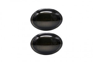 Semnalizator lampa lateral stanga/dreapta fumuriu, LED, dinamic potrivit ABARTH 500 / 595 / 695, 500C / 595C / 695C; ALFA ROMEO 4C; FIAT 500, 500 C; FORD KA; LANCIA YPSILON 0.9-1.8 dupa 2003 - Img 1