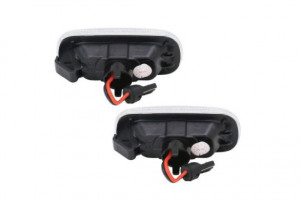 Semnalizator lampa lateral stanga/dreapta transparent, LED, dinamic potrivit AUDI A3, A4 B6, A4 B7, A6 C5, A6 C6 1.4-5.2 2000-2013 - Img 2
