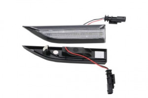 Semnalizator lampa lateral stanga/dreapta transparent, LED, dinamic potrivit VW MULTIVAN VI 2.0/2.0D dupa 2015 - Img 2