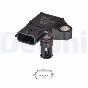 Senzor presiune galerie admisie (4 pin) potrivit DACIA DOKKER, DOKKER/MINIVAN, DUSTER, LODGY, LOGAN II, LOGAN MCV II, SANDERO II; RENAULT CAPTUR I, CLIO IV, CLIO IV/HATCHBACK, ESPACE V 1.3-2.0D 06.08- - Img 3