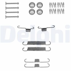 Set accesorii sabot frana (AKEBONO) potrivit DAIHATSU CUORE V, MOVE 0.8/1.0 01.97-02.03 - Img 2
