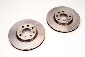 Set discuri frana (2 buc.) Fata Dreapta/Stanga potrivit DAEWOO LANOS; OPEL COMBO TOUR, COMBO/MINIVAN, CORSA B, CORSA C, CORSA C/HATCHBACK, MERIVA A, TIGRA, VECTRA B 1.3D-1.8 10.95- - Img 1