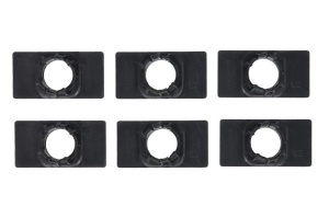 Set montaj senzori parcare Fata potrivit VW POLO VI AW 2017-2020 - (6 buc.; plastic) - Img 2