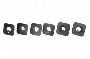 Set montare senzori parcare Fata 6 buc., TUV potrivit VW TOURAN 2010-2015 2010-2015