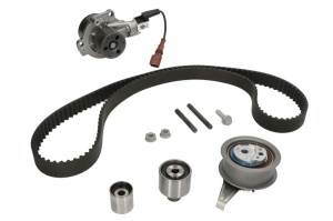 Set pompa apa + curea dintata potrivit AUDI A1, A3, A4 ALLROAD B8, A4 ALLROAD B9, A4 B8, A4 B9, A5, A6 C7, Q2, Q3, Q5, TT; SEAT ALHAMBRA, ARONA, ATECA, IBIZA V, LEON 1.6D/2.0D/2.0DH 11.07- - Img 1