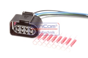 Set reparat cabluri faruri (400mm) potrivit AUDI A2, A3, A4 B5, A4 B6, A4 B7, A5, A6 C5, ALLROAD C5, Q5, Q7, TT; SEAT ALHAMBRA, ALTEA, ALTEA XL, AROSA, CORDOBA, CORDOBA VARIO, EXEO ST 1.0-Electric 07.90- - Img 2