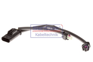 Set reparatie cabluri adaptor termostat (150;240mm, numar pini: 2/4) potrivit BMW; MINI PACEMAN R61 PM; R55 CLUBMAN; R55 LCI CLUBMAN; R56 COUPE; R56 LCI COUPE; R57 CABRIO; R57 LCI CABRIO; R58 COUP - Img 3