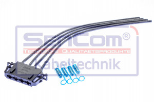 Set reparatie cabluri potrivit AUDI A3, TT; SEAT AROSA, CORDOBA, CORDOBA VARIO, IBIZA II, LEON, TOLEDO II; SKODA OCTAVIA I, OCTAVIA II; VW BORA, BORA I, GOLF IV, LUPO I 1.0-3.2 02.93-12.13 - Img 2