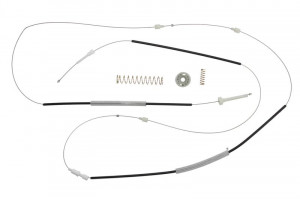 Set reparatie macara geam dreapta potrivit VW EOS 2006-2015 - (cabluri)