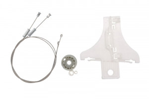 Set reparatie macara geam spate stanga potrivit VW PASSAT B6 2005-2012 - (set)