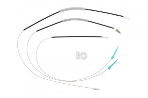 Set reparatie macara geam stanga/dreapta potrivit PEUGEOT 607 2000-2011 - (cabluri, electric)