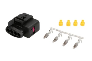 Stecher, numar pini: 4, Kit reparare, potrivit AUDI; HYUNDAI; KIA; OPEL; SEAT; SKODA; VW - Img 2