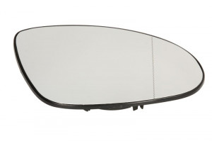 Sticla oglinda dreapta potrivit MERCEDES Clasa CLS C219, S C216, S W221 2005-2009 - asferic, incalzita, crom
