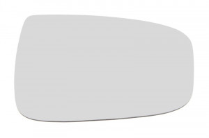 Sticla oglinda exterioara Dreapta potrivit HYUNDAI IX20 2010-2019 - (convexa, incalzita, crom)