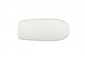 Sticla oglinda exterioara Stanga (plat, incalzita) potrivit FIAT PUNTO, PUNTO EVO/HATCHBACK, PUNTO/HATCHBACK 09.99- - Img 1
