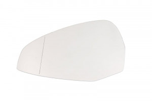 Sticla oglinda exterioara Stanga potrivit AUDI A4 ALLROAD B8, A4 ALLROAD B9, A4 B8, A4 B9, A5 dupa 2007 - (asferica, incalzita, crom)