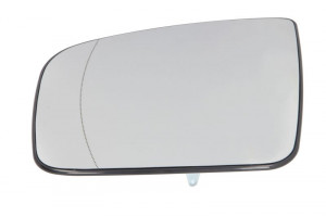 Sticla oglinda exterioara Stanga potrivit MERCEDES VIANO (W639), VITO / MIXTO (W639), VITO (W639) 2003-2013 - (asferica, crom)