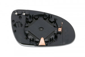 Sticla oglinda exterioara Stanga potrivit SEAT ALHAMBRA; SKODA SUPERB I; VW GOLF PLUS 5, GOLF 5, JETTA 3, PASSAT B5.5, PASSAT B6, SHARAN 1995-2018 pana in 2010 - (asferica, incalzita, albastru) - Img 2