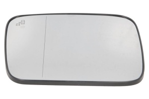 Sticla oglinda laterala Stanga potrivit JEEP RENEGADE 2014-2018 - (asferice, cu incalzire; asistenta la schimbarea benzii; fara ECE)