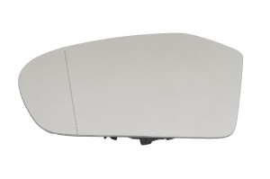 Sticla oglinda laterala Stanga potrivit MERCEDES A (W169), B SPORTS TOURER (W245) 2004-2012 - (asferice, incalzita)