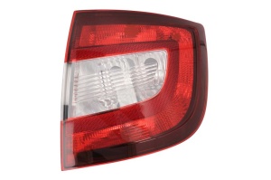 Stop spate dreapta potrivit Skoda RAPID 2012-2017 - P21/4W/P21W/PY21W/W3W, culoare sticla afumat, P21/4W / P21W / PY21W / W3W