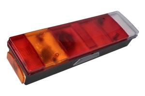 Stop spate stanga (24V, cu iluminare placuta, reflector conector: Rear Bayonet 8PIN) potrivit MAN E2000, F2000, L2000 06.93- - Img 2