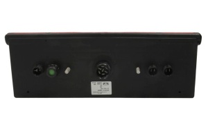 Stop spate stanga EUROPOINT II (24V, cu intermitent, cu far de ceata, marsarier, cu stop, lumina de parcare, reflector triunghiular, conector: 4x 2PIN/ASS2 7PIN) potrivit SCHMITZ - Img 2