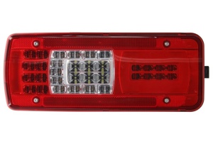 Stop spate stanga LC11 (LED, 24V, cu iluminare placuta, reflector conector: Side HDSCS 8PIN) potrivit IVECO STRALIS I 02.02- - Img 1