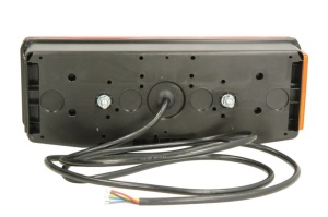 Stop spate stanga (LED, 12/24V, cu intermitent, cu far ceață, lumina de marșarier, cu stop, lumină de parcare, cu iluminare placuta, reflector ) - Img 3