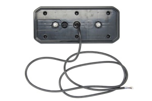 Stop spate stanga (LED, 12/24V, cu intermitent, cu far ceață, lumina de marșarier, cu stop, lumină de parcare, reflector triunghiular lungime cablu: 0,2m) - Img 2