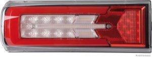 Stop spate stanga (LED, 24V, cu intermitent, cu far ceață, lumina de marșarier, cu stop, lumină de parcare, cu iluminare placuta, reflector ) potrivit MERCEDES ACTROS MP4 / MP5, ANTOS 03.00- - Img 4