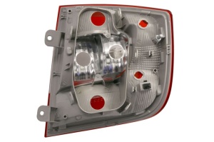 Stop spate stanga (P21/4W/P21W/W3W, culoare sticla rosu, cu lumina de ceata) potrivit SKODA RAPID Liftback 07.12-03.22 - Img 2