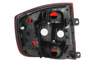 Stop tripla lampa spate dreapta (culoare sticla fumuriu, lumini mers inapoi) SKODA RAPID 2012-2018 - Img 2