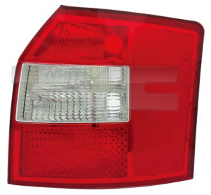 Stop tripla lampa spate dreapta potrivit AUDI A4 COMBI 2000-2004 - (Semnalizator alb, culoare sticla: rosu)