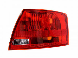 Stop tripla lampa spate dreapta potrivit AUDI A4 COMBI 2004-2008 - ( exterior , Semnalizator portocaliu, culoare sticla: rosu)