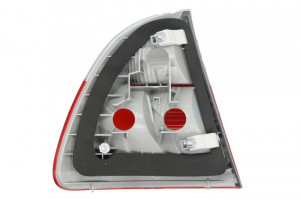 Stop tripla lampa spate dreapta potrivit BMW Seria 3 COMBI 1998-2006 - ( exterior , Semnalizator alb, culoare sticla: rosu) - Img 2