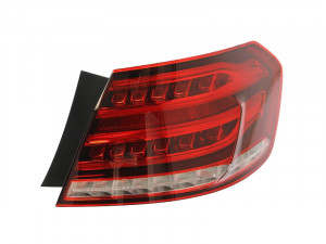 Stop tripla lampa spate dreapta potrivit MERCEDES Clasa E LIMUZINA 2013-2016 - ( exterior , LED, Semnalizator alb, culoare sticla: rosu)