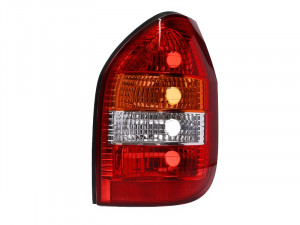 Stop tripla lampa spate dreapta (Semnalizator portocaliu, culoare sticla: rosu) OPEL ZAFIRA 1999-2005 - Img 2