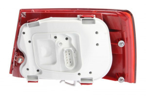 Stop tripla lampa spate stanga potrivit AUDI A6 LIMUZINA 2004-2011 - (LED, Semnalizator alb, culoare sticla: rosu) - Img 2