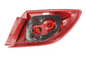 Stop tripla lampa spate stanga potrivit MAZDA 3 HATCHBACK 2003-2006 - ( exterior , Semnalizator portocaliu, culoare sticla: rosu) - Img 2