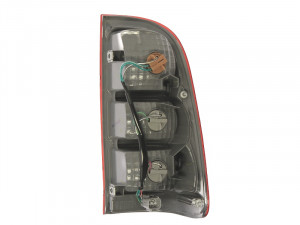 Stop tripla lampa spate stanga potrivit TOYOTA HILUX PICK-UP 2004-2011 - (Semnalizator portocaliu, culoare sticla: rosu) - Img 2