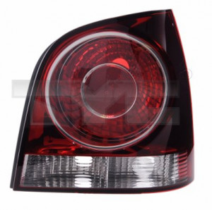 Stop tripla lampa spate stanga potrivit VW POLO HATCHBACK 2005-2009 - (Semnalizator alb, culoare sticla fumuriu)