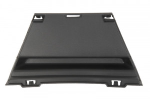Suport grila radiator fata potrivit PEUGEOT 208 dupa 2019 - (interior, plastic, negru)