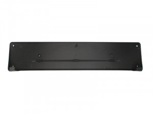 Suport numar inmatriculare Fata potrivit MERCEDES C T-MODEL (S203), C (W203) 2000-2007 - (negru) - Img 3