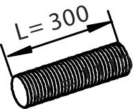 Teava esapament (lungime:285mm) potrivit MAN TGL I, TGM I D0834LFL40-D0836LFLAN 04.05-03.22 - Img 2