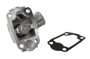 Termostat lichid racire (79°C, cu garnitura, cu carcasa) potrivit IVECO DAILY IV, DAILY V, DAILY VI; CITROEN JUMPER II; FIAT DUCATO; PEUGEOT BOXER ELETTRICO-F30DTE(F1CE3481N) 04.06- - Img 2